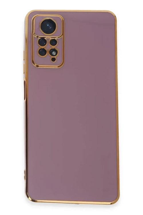 Redmi Note 12 4G Kılıf Volet Silikon - Mor