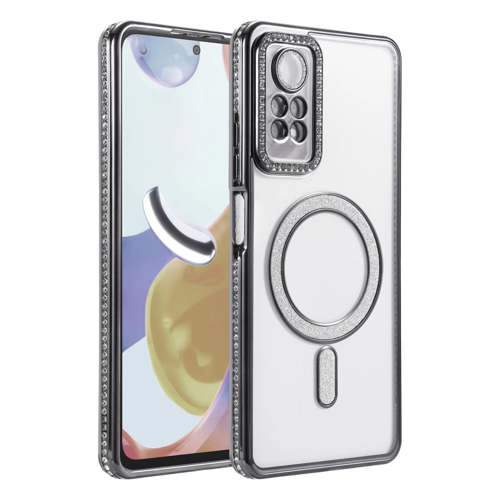 Redmi Note 12 4G Joke Simli Magneticsafe Kılıf - Siyah