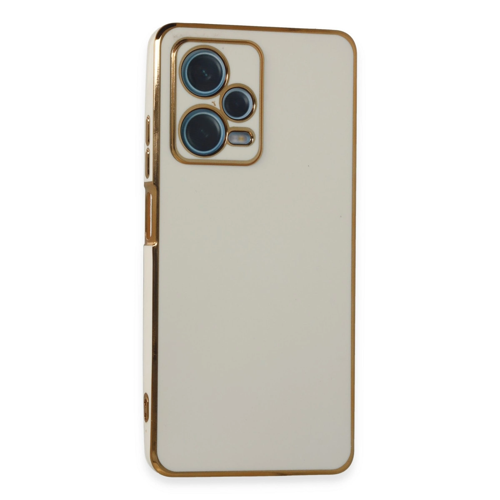 Redmi Note 12 Kılıf Volet Silikon - Beyaz