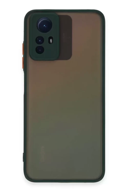 Redmi Note 12S Kılıf Montreal Silikon Kapak - Yeşil