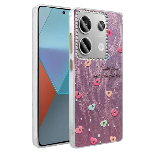 Redmi Note 13 4G Kılıf Blade Aynalı Desenli Kapak - Desen 8