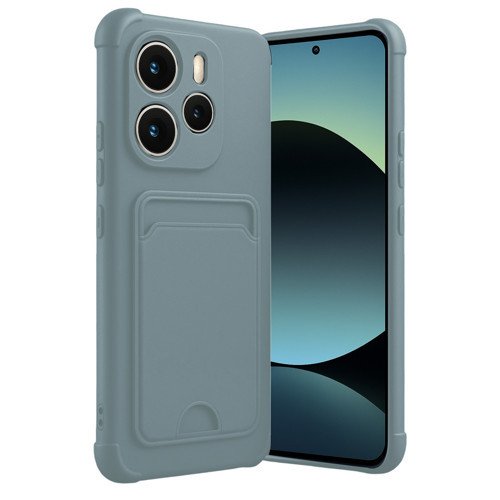 Redmi Note 14 4G Kelvin Kartvizitli Silikon - Yeşil