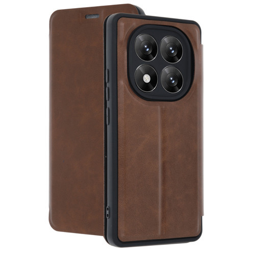 Redmi Note 14 5G Kılıf Flip Cover - Taba