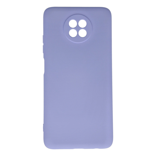 Redmi Note 9 5G Kılıf Nano İçi Kadife Silikon - Lila