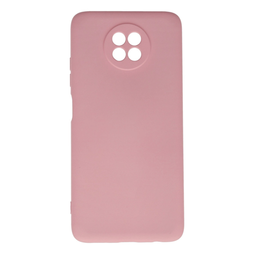 Redmi Note 9 5G Kılıf Nano İçi Kadife Silikon - Pembe