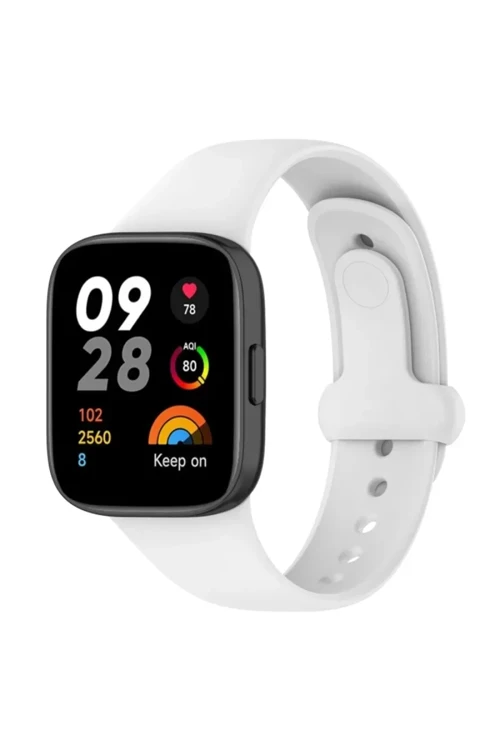 Redmi Watch 3 Origin Silikon Kordon - Beyaz