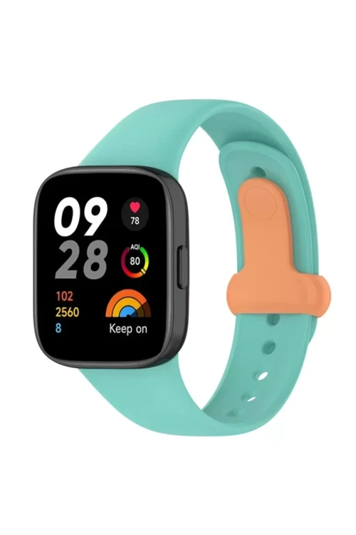 Redmi Watch 3 Origin Silikon Kordon - Turkuaz