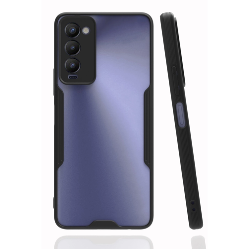 Tecno Camon Kılıf Platin Silikon - Siyah