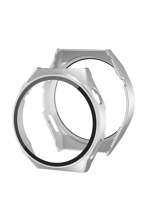 Watch Gt3 46Mm Dota Camlı Kasa Ekran Koruyucu - Gümüş