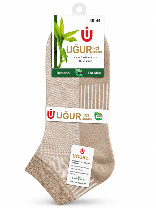 Bambu Çorap Unisex Nefes Alabilen Terletmez Antibakteriyel Yumuşak Günlük Çorap 6'lı paket