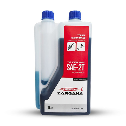 2T10 Pro Benzin Karışım Yağı İki Zamanlı 1 Litre Ölçekli Mavi