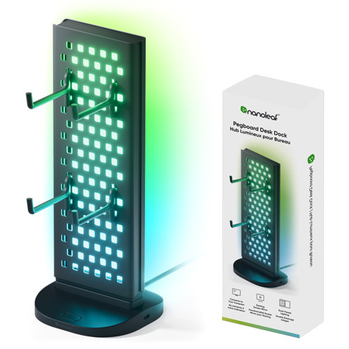 RGB Işıklı Masaüstü Stand, 2xUSB-C ve 1xUSB-A Girişli