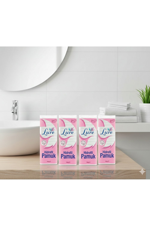4 Adet Hidrofil Pamuk 100 Gr