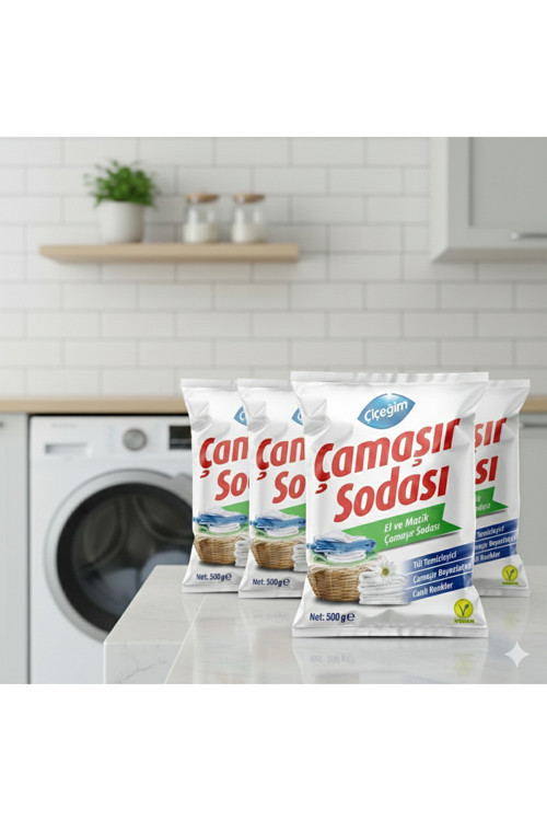Çamaşır Sodası 500 Gr 4 Adet