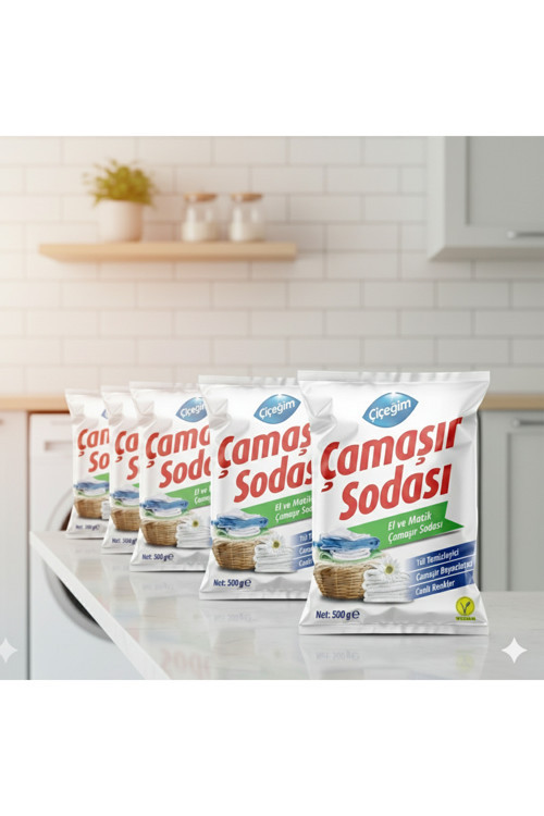 Çamaşır Sodası 500 Gr 5 Adet
