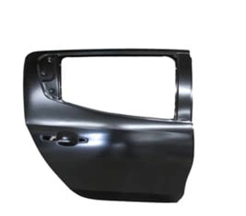 Mitsubishi L200 2015-2018 Pickup Arka Kapı Komple Sağ Siyah (İceli - Çekomastikli)(Yan Sanayi) (Tw)