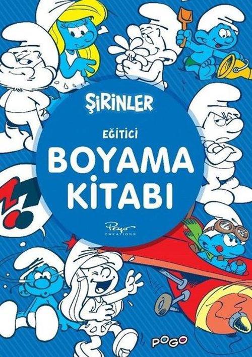 Şirinler-Eğitici Boyama Kitabı