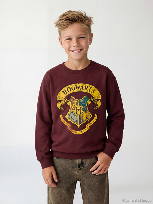 Kids Bordo Sweatshirt
