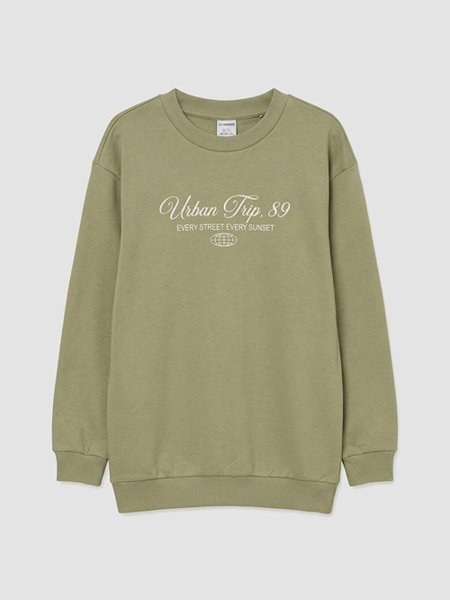 Kids Yeşil Sweatshirt