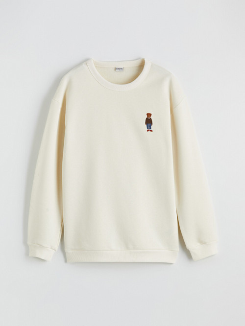 Kids Ekru Sweatshirt
