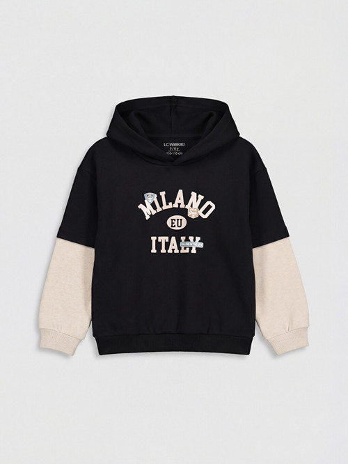 Kids Siyah Sweatshirt