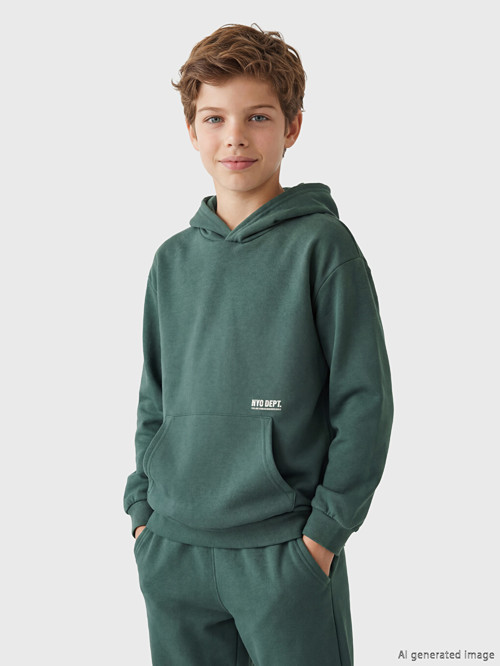 Kids Yeşil Sweatshirt