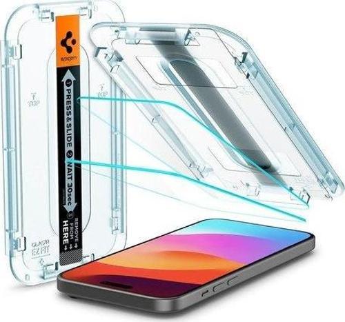 Apple iPhone 15 Cam Ekran Koruyucu Kolay Kurulum Glas.tR EZ Fit Slim HD (2 Adet) - AGL06903