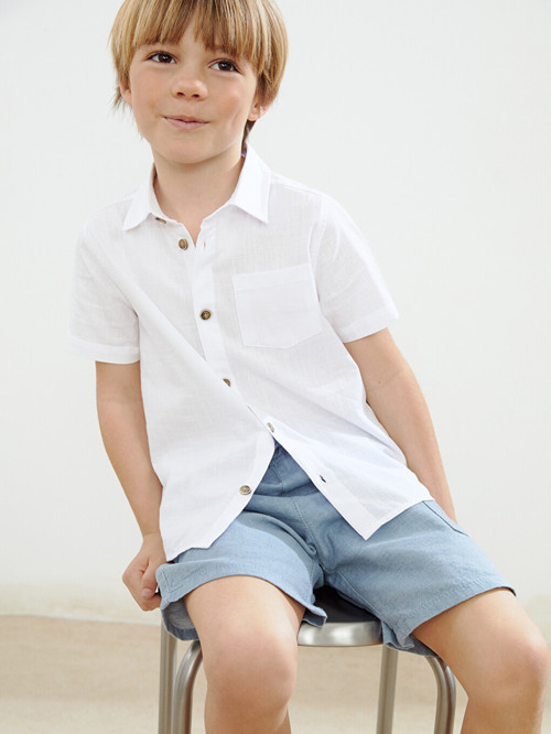 Kids Beyaz Gömlek