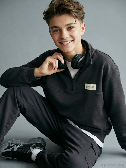 Kids Antrasit Sweatshirt