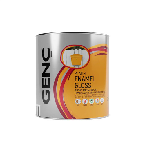 Sentetik Parlak Ahşap Metal Boyası 2149 Oksit Sarı 2.5 l