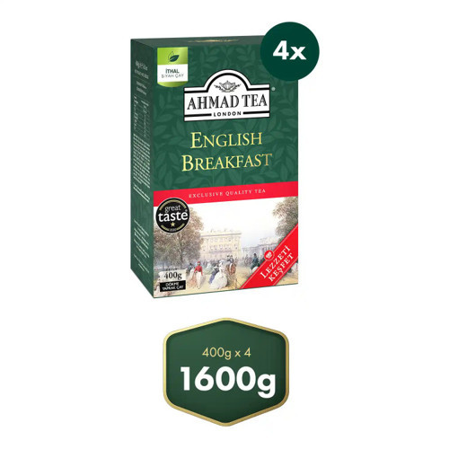 Englısh BrekFast Dökme Siyah Çay 4’lü Avantaj Paket 1.6 KG (4 x 400 Gr)