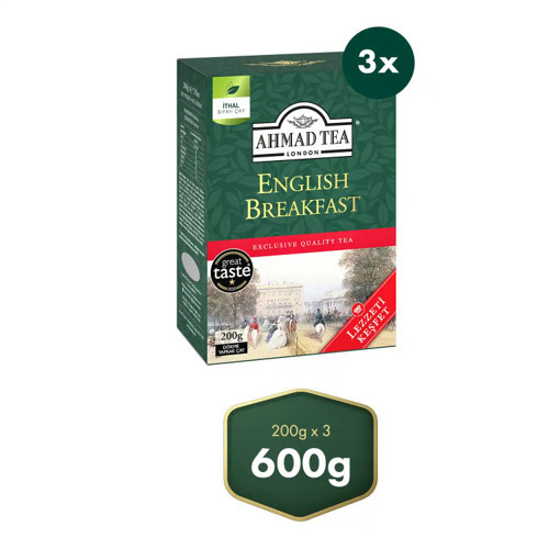 English Breakfast 3X200 Gr Dökme Çay