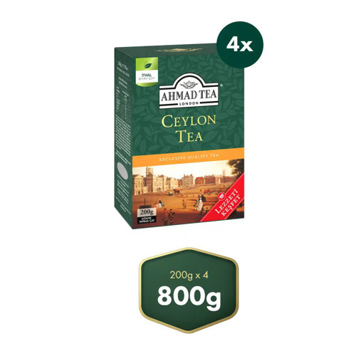Ceylon 4’lü Avantaj Paketi 800 Gr (4 x 200 Gr Dökme Çay)