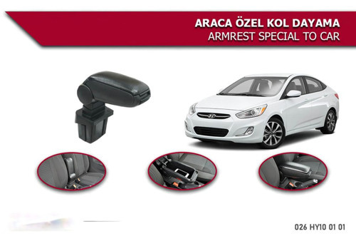 Hyundai Accent Uyumlu Blue 2010 Araca Özel Kol Dayama Niken
