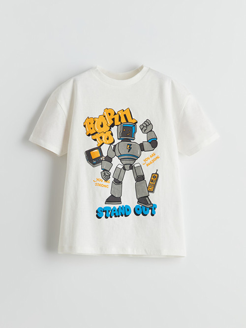 Kids Beyaz Tişört