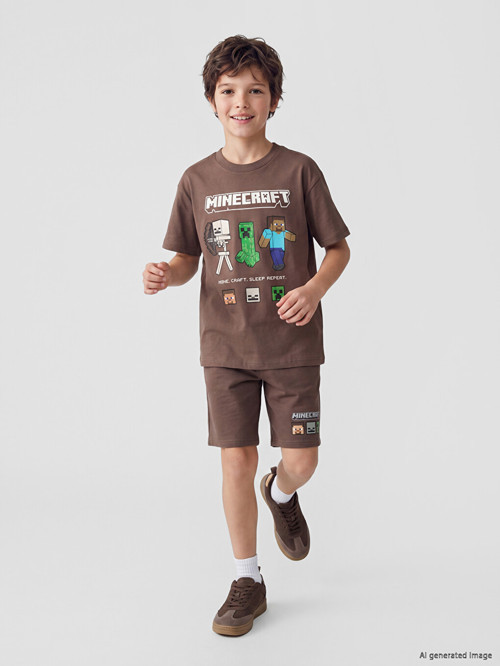 Kids Kahverengi Şort