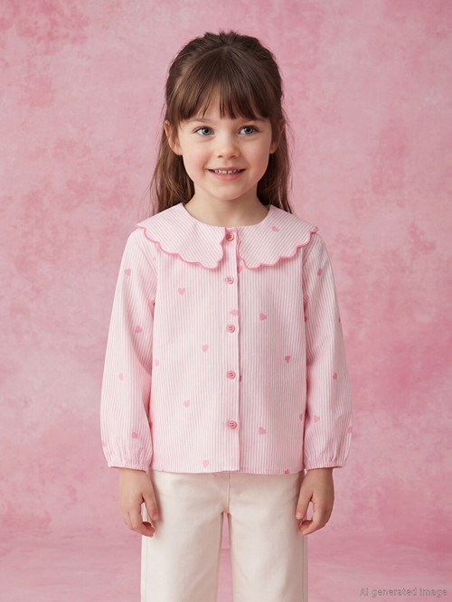 Kids Pembe Gömlek
