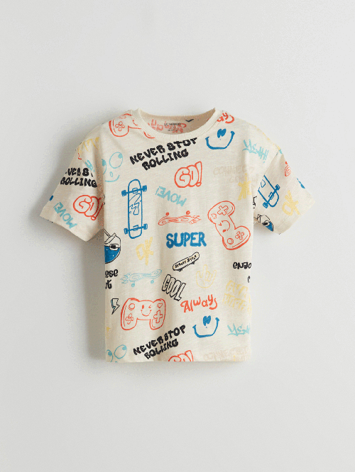 Kids Bej Tişört