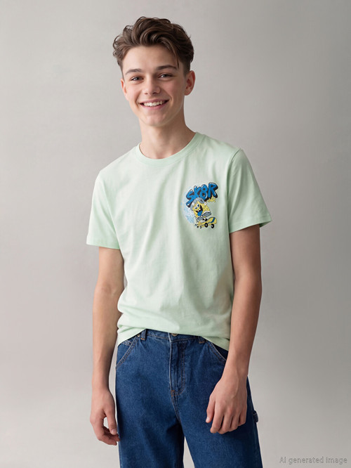 Kids Yeşil Tişört