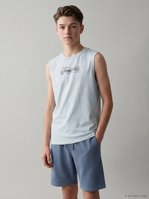 Kids Gri Tişört