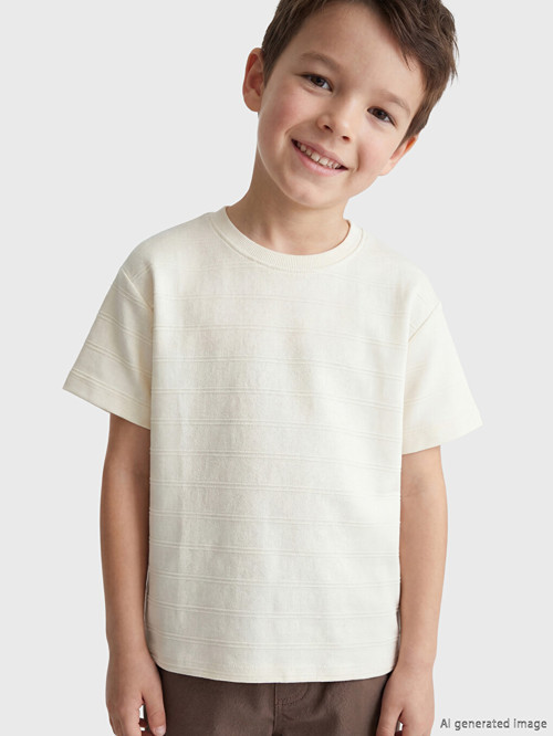 Kids Ekru Tişört