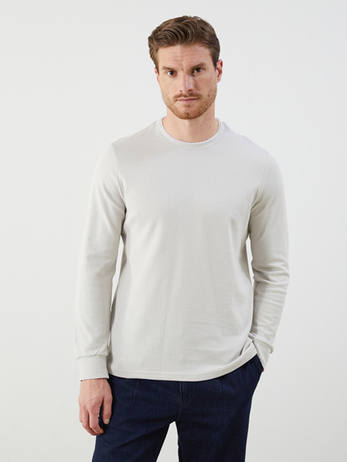 Classic Bej Sweatshirt