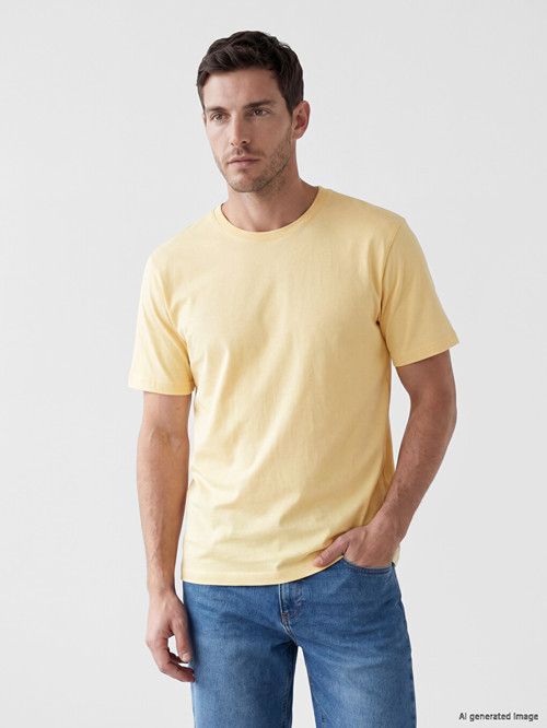 Classic Sarı Tişört