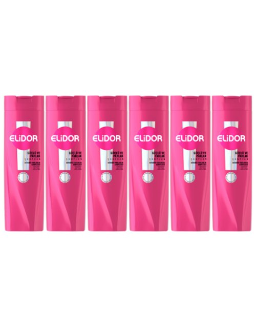 Güçlü Ve Parlak Şampuan 400 ML X 6 Adet