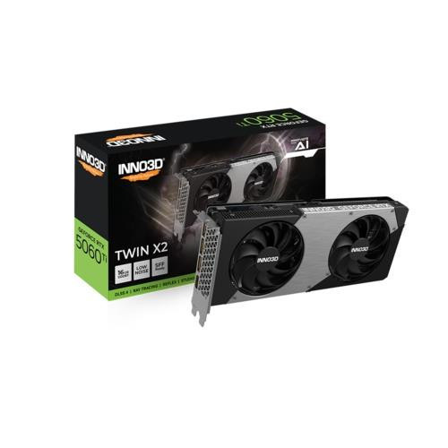 İnno3D Rtx5060 Gddr7 Twin x2 3xDp Hdmı 8Gb 128Bit Ekran Kartı ( N50602-08D7-195071N)