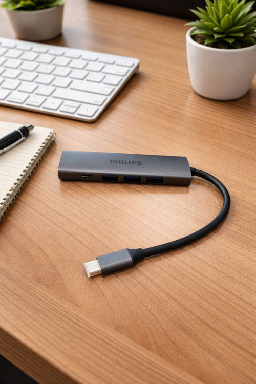 SWR5051/00 USB 3.0 5'i 1 Arada Çoklayıcı Hub