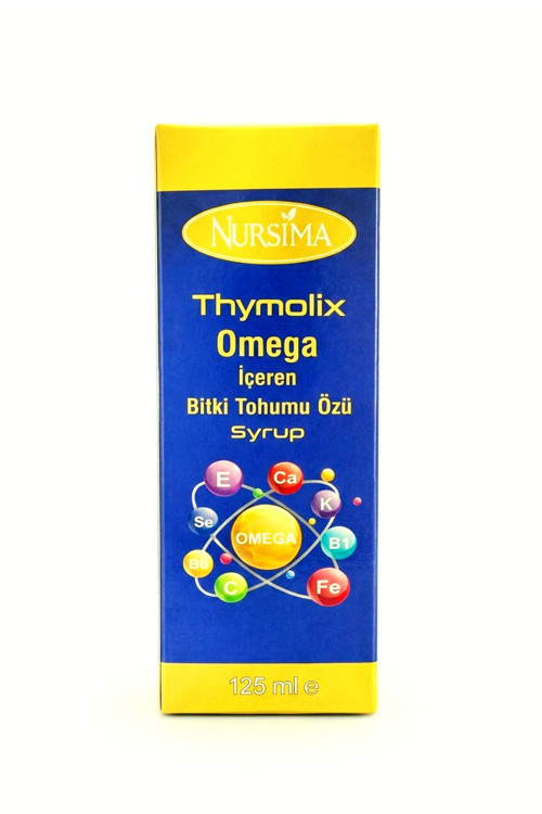 Omega İçeren Bitki Tohumu Özü Syrup – 125 ml | Doğal Bitkisel Karışım Şurup