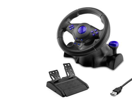 Oyuncu Direksiyon Seti 180° Ps4 Ps3 Ps2 Pc Xbox Android - Siyah VW9824