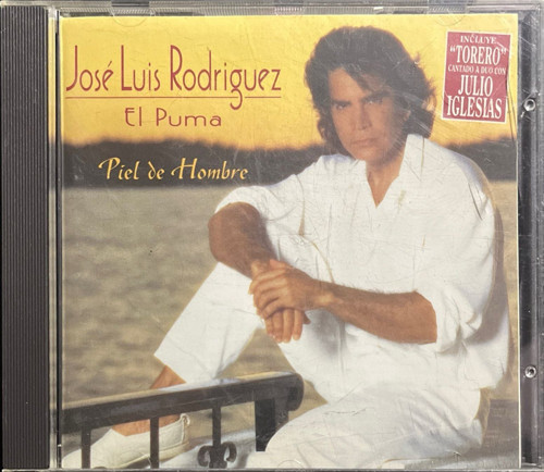 (Müzik CD sidir - Plak Değildir) CD Jose Luis Rodriguez El Puma Piel De Hombre CD