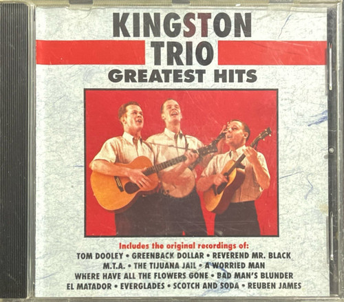 (Müzik CD sidir - Plak Değildir) CD Kingston Trio Greatest Hits CD